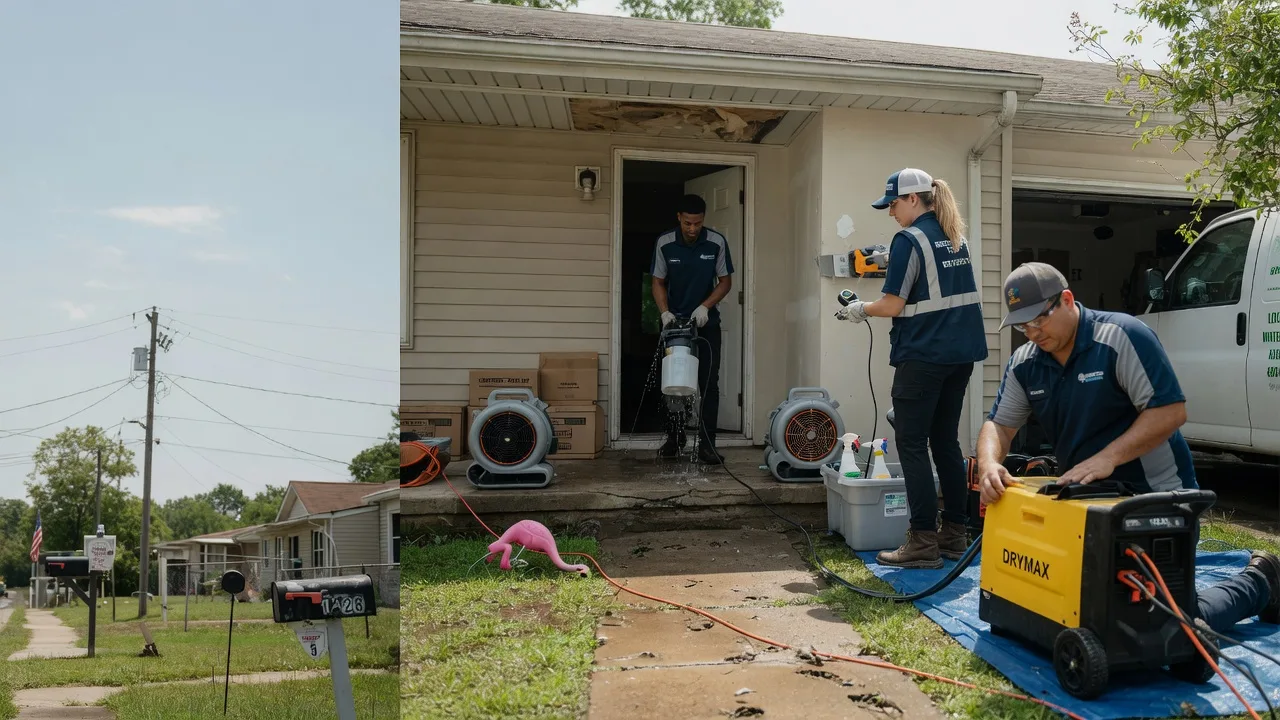 Storm Damage Water Removal in Hermitage, TN near me